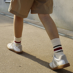 Calcetines de algodón suave estilo vintage, unisex, de hilo grueso, informales, para vestir, de moda para primavera y otoño - Product Image 2