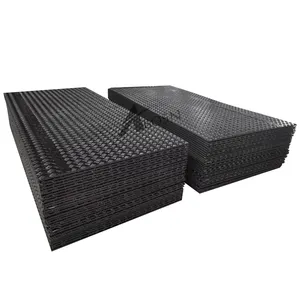 Virgin HDPE Extruded Ground Mats Anti-Slip Road Mats 4x8 Ft 2440*1220mm Ground Protection Mat
