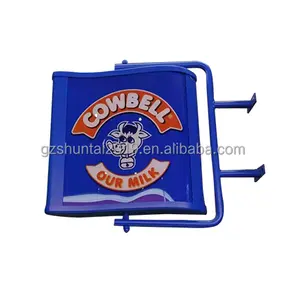 wind rotate advertising sign outdoor sign aluminum frame light boxes