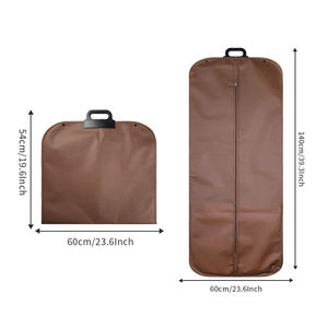 Wholesale Custom <strong>Duffel</strong> Garment Suit Bag Durable Non Woven Dustproof <strong>Mens</strong> Suit Cover Bag - Product Image 1