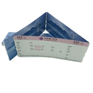 Carta termica personalizzata stampa biglietto della lotteria <span class=keywords><strong>invito</strong></span> carta stampa <span class=keywords><strong>biglietti</strong></span> aerei carta <span class=keywords><strong>d</strong></span>'imbarco vuota - Product Image 1