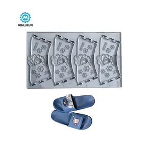 Guangdong Mold Maker Newest Design Slipper Die For Pvc Silicon Strap Flip Flop Upper Mould Sport Shoes Outsole