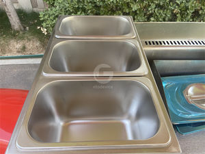 हॉट सेलिंग मोबाइल आउटडोर हॉट डॉग कार्ट वेंडिंग स्नैक साइकिल कार्ट फैक्टरी कीमत यूरोप में बिक्री के लिए - Product Image 5