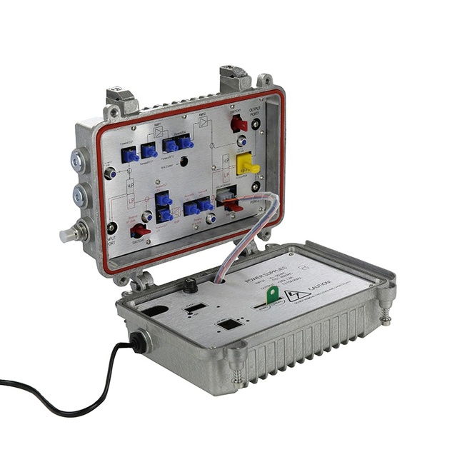 110V Two-Stage RF CATV Booster Amplifier (SXG402) Fiber Optic Equipment