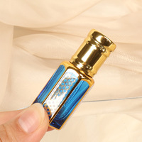 Nouvelle Offre Spéciale – Mini Bouteille Vide Fantaisie de 6 ml pour Huile d'Oud Attar, Huile Essentielle, Parfum – Flacons en Verre avec Bouchon à Vis, Prêts pour Diffuseur à Bâtonnets