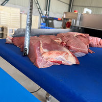 Machine à découper la viande fraîche multifonctionnelle pour volailles, fruits de mer, viande de porc, et bandes de viande fraîche, pour des tranches uniformes et rapides