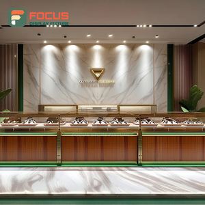 Comptoir de présentation de marque en verre trempé pour l'intérieur d'un magasin de bijoux de luxe - Product Image 6