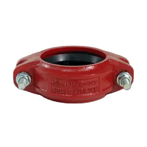 Industrial commercial manufacturer grooved pipe fittings ductile iron grooved pipe fittings