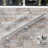 Support d'angle réglable moderne en acier inoxydable 316 pour main courante de tube carré, montage de garde-corps d'escalier - Résistant à l'eau et à la rouille