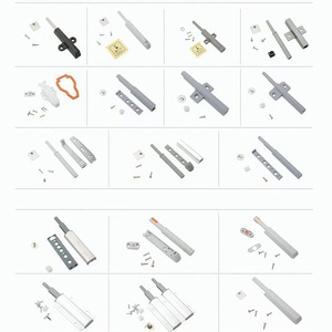 Dispositivo de apertura por presión para puertas de armario Haoda 008, magnético, sin tirador, moderno, sencillo, piezas de plástico. - Product Image 1