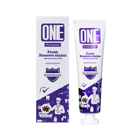 ONE Comprimés de dentifrice saveur menthe, double puissance nettoyante, haleine fraîche, blanchiment des dents, format familial, soin buccal