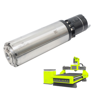 Hqd 6.5KW 24000RPM BT30ระบายความร้อนด้วยน้ำ ATC เครื่องมือแกนหมุนมอเตอร์สำหรับเครื่องกัดโลหะ GDL120-30-24Z/6.5 hqd 6.5KW BT30 24000rpm - Product Image 3
