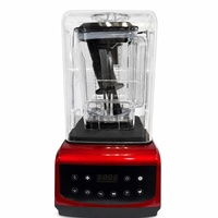 2200W Commerciële Blender, 2.2L Hoge Vermogen Heavy Duty Blender, Zuiver Koperen Motor 110V 220V