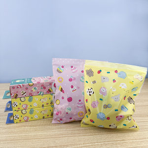 Nuevas bolsas de sellado favoritas, bolsas Ziplock de dibujos animados bonitos impresas personalizadas, sello seguro de colores vibrantes para embalaje de alimentos, bolsa Ziplock de plástico - Product Image 4