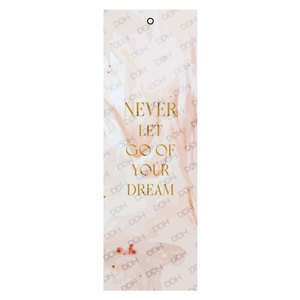 All'ingrosso segnalibri di carta personalizzati di alta qualità con Logo pressofusione segnalibro di lusso in bianco - Product Image 5