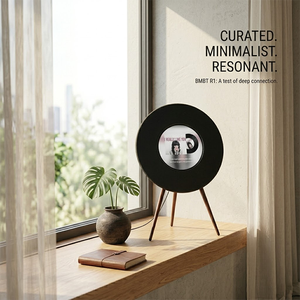 Haut-parleur minimaliste haut de gamme version 5.4 avec effets dynamiques qui améliorent la musique grâce à des effets visuels uniques par morceau. Qualité sonore HiFi - Product Image 5