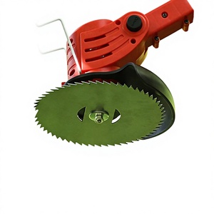 Petite tondeuse à gazon domestique 21V à batterie lithium, lame inclinée 4 temps, 3600 tr/min, rechargeable, pour désherbage et coupe d'herbe en jardin - Product Image 3