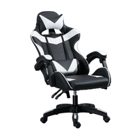 Fauteuil pivotant ergonomique personnalisé en cuir pour ordinateur 2025 personnalisé pas cher Gamer avec repose-pieds Silla Gamer