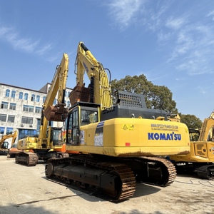 Excavadora de cadenas pesada Komatsu PC400-8 usada original de Japón, 40 toneladas, para minería e infraestructura vial, en venta - Product Image 2