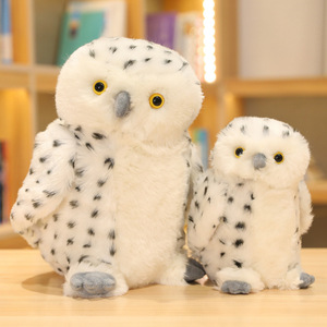 Vente en gros de poupée animale blanche <span class=keywords><strong>neige</strong></span> mignon hibou des neiges jouets en peluche hibou peluche doux oreiller carton oreiller - Product Image 3