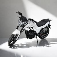 Moto électrique de sport pour adultes, 72V 1200W 20Ah 80km/h, deux roues, pour les déplacements urbains quotidiens