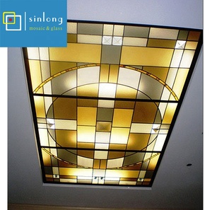 Cúpula de Techo de Vitral Tiffany, Tipo Cuadrado - Product Image 6