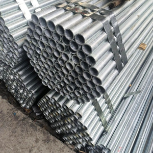 Tuyau en acier galvanisé ERW certifié CE ISO 9001, classe B BS1387, grade Q195-Q345, <span class=keywords><strong>section</strong></span> ovale, longueur 12 m, pour soudage de construction - Product Image 2
