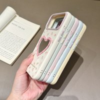 Étui portable Lichicase avec miroir cosmétique, design couleur bonbon, pour Samsung S27 S27 Plus S27 Ultra, coque arrière anti-chute