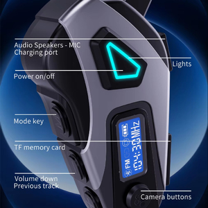 Cuffie K10 Popolari 2026 di Produzione Industriale con LED, Registrazione DVR, Ricezione FM, Assistente Linguistico, Riduzione del Rumore e Altoparlante da 40mm - Product Image 5