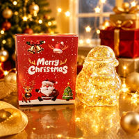 Meilleures ventes : Série de Noël Père Noël en caoutchouc thermoplastique, jouet anti-stress souple à récupération lente en forme de sapin de Noël, vente en gros