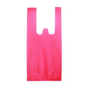 Bolsa Promocional Personalizada Barata de Tela No Tejida con Corte en U - Product Image 1