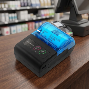 Handheld Thermal <b>Label</b> Printer Mini Wireless BT 203dpi 2000mAh High Capacity Battery Rechargeable Sticker <b>Maker</b> for Business - Product Image 2