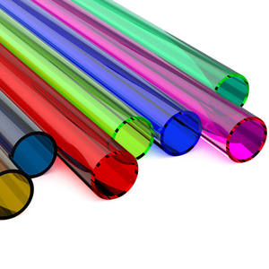 Tube Transparent en acrylique Transparent de haute qualité, OEM, livraison gratuite - Product Image 1