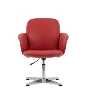 Fauteuil de bureau exécutif haut de gamme en cuir, base en alliage d'aluminium, mousse haute résilience, pivotant moderne et personnalisable pour bureau à domicile, directement de l'usine.