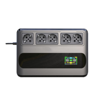 UPS Interaktif Line Interactive Seri GF 400VA-1000VA Fase Tunggal Baterai Asam Timbal AVR Tower Cadangan Daya untuk Kamera CCTV