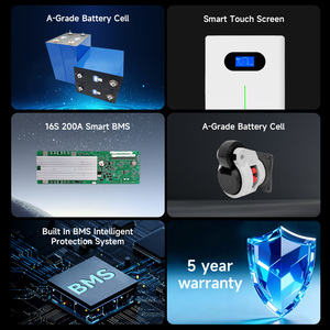 ระบบเก็บพลังงาน314Ah บ้านแบบติดพื้นแบตเตอรี่ลิเธียมใช้พลังงานแสงอาทิตย์ Lifepo4 <span class=keywords><strong>60kw</strong></span> 16KWh 6500รอบ - Product Image 6