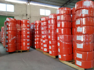 オレンジコルゲートコンジット難燃性プラスチック電気管フレキシブルパイプOEM工場25mm - Product Image 6