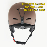 Casque de snowboard d'hiver certifié EN1077 River RZ206, haute résistance aux chocs, en PC personnalisé, 12 aérations, pour enfants et adultes