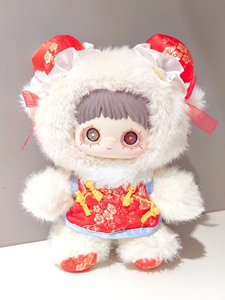 100% originale 8 pz/scatola MayMei poesia della serie primaverile di bambole in vinile peluche scatola portachiavi appesi adorabili giocattoli figure ciondoli borsa - Product Image 4