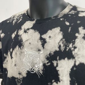 OEM Embroidered Vintage Acid Washed 100% Cotton <b>Knitted</b> Fabric Custom Weight Men's Eco-Friendly Quick Dry Anti-Pilling Casual - Product Image 4