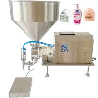 Mesin Pengisi Pasta Semi-Otomatis dengan Sistem Penimbangan Nozzle Tunggal Elektrik untuk Krim Kosmetik, Lulur Tubuh, dan Krim Kaki