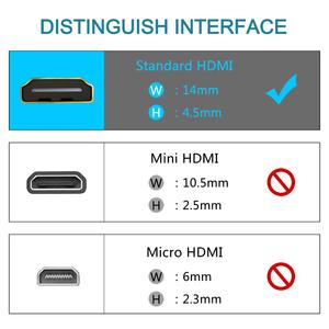 BENFEI 4K için HDMI kadın dişi adaptör 2 paket PVC ceket ve folyo koruyucu ile HDTV monitör bilgisayar için stoklanan ürün - Product Image 6
