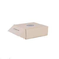 Boîte d'expédition écologique et recyclable avec impression personnalisée pour produits de soin de la peau, avec impression du logo à l'extérieur et à l'intérieur