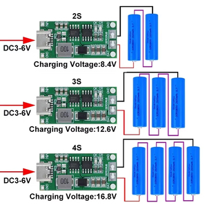 מולטי-cell 2s 3s סוג 4S-c כדי 8.4v 12.6v 16.8 צעד-אפ להגביר ליפו פולימר lipo מטען 7.4v 11.1v 14.8v <span class=keywords><strong>18650</strong></span> סוללת ליתיום