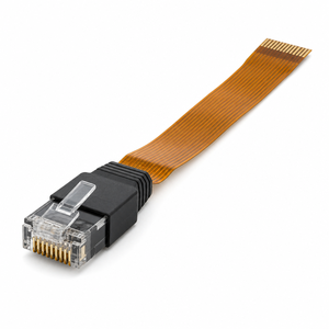 Câble FPC RJ45 plat flexible à ruban, extension Ethernet 8P8C, pas de 1,0 mm, longueur personnalisée, fabricant de câbles réseau FPC - Product Image 4