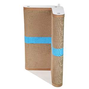 Chaise de canapé de table de <span class=keywords><strong>lit</strong></span> et de pied de carte d'angle à angle droit de conception unique avec <span class=keywords><strong>le</strong></span> conseil et <span class=keywords><strong>le</strong></span> jouet anti-rayures de chat - Product Image 6