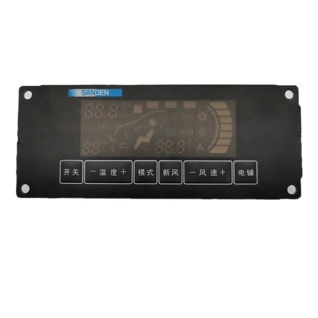 sell high quality bus air conditioning control panel dc24v 12v truck air conditioner controller
