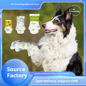 Nouvelles chaussures et chaussettes pour animaux de compagnie jetables, imperméables et antidérapantes, couvre-jambes pour chien pour les activités de plein air, chaussettes pour animaux de compagnie sans lavage - Product Image 2