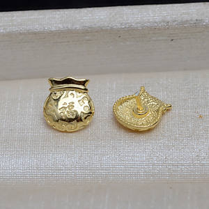 Accessoires pour sac à monnaie polyvalents en argent S925, style baroque, perles DIY, cache-bouton, porte-perles 4112, sac porte-bonheur, composants de bijoux - Product Image 3