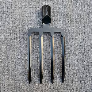 Fourche de jardin en acier monobloc de haute qualité <span class=keywords><strong>à</strong></span> quatre <span class=keywords><strong>dents</strong></span> pour creuser - Product Image 2